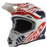 Oneal 2020 2 Series Helmet - Spyde White/Blue/Red - Medium
