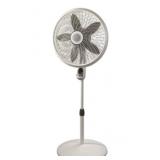 LASKO 1885 18â CYCLONE PEDESTAL FAN WITH REMOTE CONTROL 18 INCHES WHITE