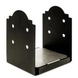 POST BASE 8"Ã 8" POST ANCHOR SUPPORT DECORATIVE ANCHOR PLATE (X002VAR6H3)