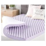 Best Price Mattress Full Mattress Topper - 3 Inch Egg Crate Memory Foam