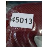 MEMORY FOAM HONEY COMB SEAT CUSHION PADS 2 PACK IN RED