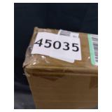 MYGIFT WOOD AND METAL END TABLE WITH MAGAZINE SLING