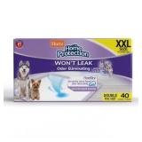 Hartz Home Protection Lavender Scent Odor-Eliminating Dog Pads, XXL, 30 in x 30 in, 40ct