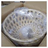 SKYTALENT WOVEN BAMBOO DINING ROOM/ BEDROOM HANGING LIGHT