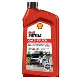 Shell Rotella 550050318-6PK Gas Truck Full Synthetic 5W-30 Motor Oil for Pickups and SUVs (1-Quart, Case of 6)