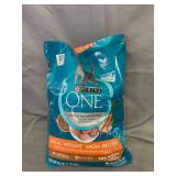 Purina ONE High Protein, Healthy Weight Dry Cat Food, +Plus Ideal Weight With Turkey, 16 lb. Bag