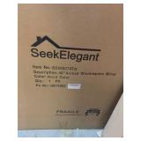 Seek Elegant 48" Arched Windowpane Mirror Item-SE04007ATO