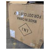 Urban Shop Rocking Saucer Chair, Gray