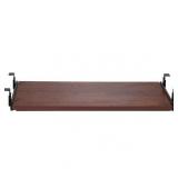 Lorell Cherry Laminate Keyboard Tray, Cherry