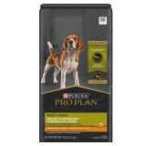 Purina Pro Plan Weight Management Dog Food, Shredded Blend Chicken & Rice Formula, 34 lb. Bag