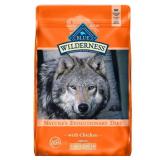 Blue Buffalo Wilderness High Protein, Natural Adult Large Breed Dry Dog Food, Chicken 24-lb