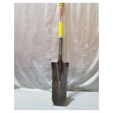 nupla drainspade, 48 in handle, 4-3/4 blade, 16ga ss14l-e