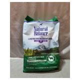 Natural Balance L.I.D. Limited Ingredient Diets Dry Dog Food, 12 Pounds, Lamb & Brown Rice Large Breed Formula