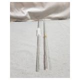 2 CR-10 dual Z axis T8 Lead Screw 515mm long with Brass Nut For Creality CR-10 / CR-10S 3D