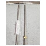 2 CR-10 dual Z axis T8 Lead Screw 515mm long with Brass Nut For Creality CR-10 / CR-10S 3D