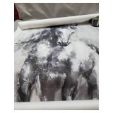 FajerminArt Modern Abstract Canvas Prints Wall Art - Abstract Painting Canvas Paintings Living Room Bedroom Wall Art Decor for Wall Decor Home Decoration(No Frame) (Painting C, 25x50 inch)