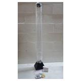 Lightahead Extra Large 4 FT LED Fantasy Bubble Fish Tube Fake Aquarium with Remote Control,10 Fish & 20 Color Light Effects. The Ultimate Sensory Lamp.