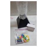 Lightahead Extra Large 4 FT LED Fantasy Bubble Fish Tube Fake Aquarium with Remote Control,10 Fish & 20 Color Light Effects. The Ultimate Sensory Lamp.