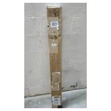 CargoLoc 2-Piece 52" Aluminum Roof Top Cross Bar Set  Fits Maximum 46 Span Across Existing Raised Side Rails with Gap  Features Keyed Locking Mechanism, Silver