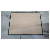 Green Framed Monet, Fields in Spring, 24×32"