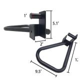 GemonExe Multi Grip Set of 2,Dip Bar Grip Handles,Dip Bar Attachments for 2" x 2" Tube Power Cage Squat Rack