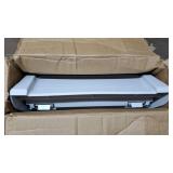 PetSafe CozyUp Folding Pet Steps - Pet Stairs for Indoor/Outdoor at Home or Travel - Dog Steps for High Beds - Siderails, Non-Slip Pads - Durable, Support up to 150 lbs - Extra Large, Gray