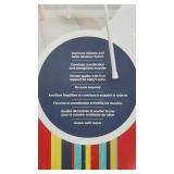 Jolly Jumper Exerciser with Portable Stand in White