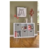 ClosetMaid 1109 6-Cube Storage Organizer, White