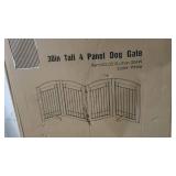 Regalo Easy Open 47-Inch Super Wide Walk Thru Baby Gate, Bonus Kit, Includes 4-Inch and 12-Inch Extension Kit, 4 Pack Pressure Mount Kit and 4 Wall Cups and Mounting Kit , 11 Count (Pack of 1)