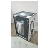 simplehuman 45 Liter / 12 Gallon Semi-Round Automatic Sensor Trash Can, Brushed Stainless Steel
