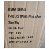 Orlimar Pitch & Putt Golf Lightweight Stand Carry Bag, black , Regular