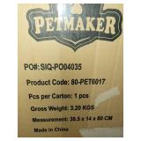 Pet Stairs  Safe and Durable Indoor or Outdoor Ramp with 4 Step Design  Cat or Dog Steps for Home and Vehicle by PETMAKER (Gray)