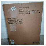 Summer Multi-Use Decorative Extra Tall Walk-Thru Baby Gate, Metal, Bronze Finish - 36 Tall, Fits Openings up to 28.5 to 48 Wide, Baby and Pet Gate for Doorways and Stairways