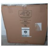 FirsTime & Co.® Teal Shabby Farmhouse Planks Clock, Aged teal, 27 in