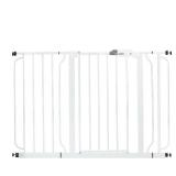 Regalo Easy Step 49-Inch Extra Wide Baby Gate, Includes 4-Inch and 12-Inch Extension Kit, 4 Pack of Pressure Mount Kit and 4 Pack of Wall Mount Kit