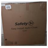 Safety 1st Easy Install Auto-Close Baby Gate with Pressure Mount Fastening, Grey