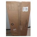 Sterilite 19608006 41 Quart/39 Liter Underbed Storage Box, Clear with White Lid, 6-Pack