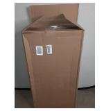 Electric Tower Space Heater 12h Timer Shaking Angle Tip-Over and Overheat Protection with Remote Control and Simulated Flame size 11.8"*11.8"*21.2"