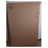 MasterVision Planning Board Porcelain Dry Erase Magnetic 1" x 2" Grid, 36" x 48", Whiteboard with Aluminum Frame