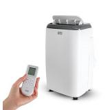 BLACK+DECKER BPP10HWTB Portable Air Conditioner with Heat and Remote Control, 10,000 BTU SACC/CEC (14,000 BTU ASHRAE), Cools Up to 450 Square Feet, White