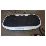 TECHMOO 3D Vibration Platform Exercise Machine Whole Body Workout Vibration Fitness Platform Home Exercise Training Losing Toning Weight Equipment with Remote Control Resistance Bands