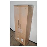 SONGMICS Dresser for Bedroom, Chest of Drawers, 6 Drawer Dresser, Closet Fabric Dresser with Metal Frame, Wooden Top and Front, Rustic Brown and Black ULGS23H