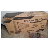 GoSports Splash Net PRO Pool Volleyball Net Includes 2 Water Volleyballs and Pump, Red