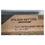 GoSports Splash Net PRO Pool Volleyball Net Includes 2 Water Volleyballs and Pump, Red