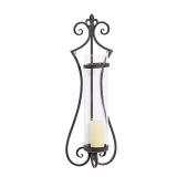 Deco 79 68751 Metal Candle Sconce, Glass Not Included