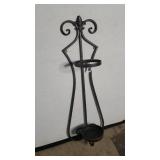 Deco 79 68751 Metal Candle Sconce, Glass Not Included