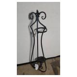 Deco 79 68751 Metal Candle Sconce, Glass Not Included