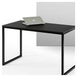 ZINUS Jennifer 47 Inch Black Frame Desk / Computer Workstation / Office Desk / Easy Assembly, Deep Espresso