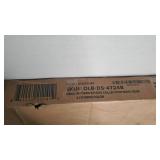 ZINUS Jennifer 47 Inch Black Frame Desk / Computer Workstation / Office Desk / Easy Assembly, Deep Espresso