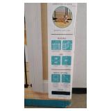 Summer Modern Home Decorative Walk-Thru Baby Gate, Metal with Bronze Finish, Decorative Arched Doorway  30 Tall, Fits Openings up to 28 to 42 Wide, Baby and Pet Gate for Doorways and Stairways